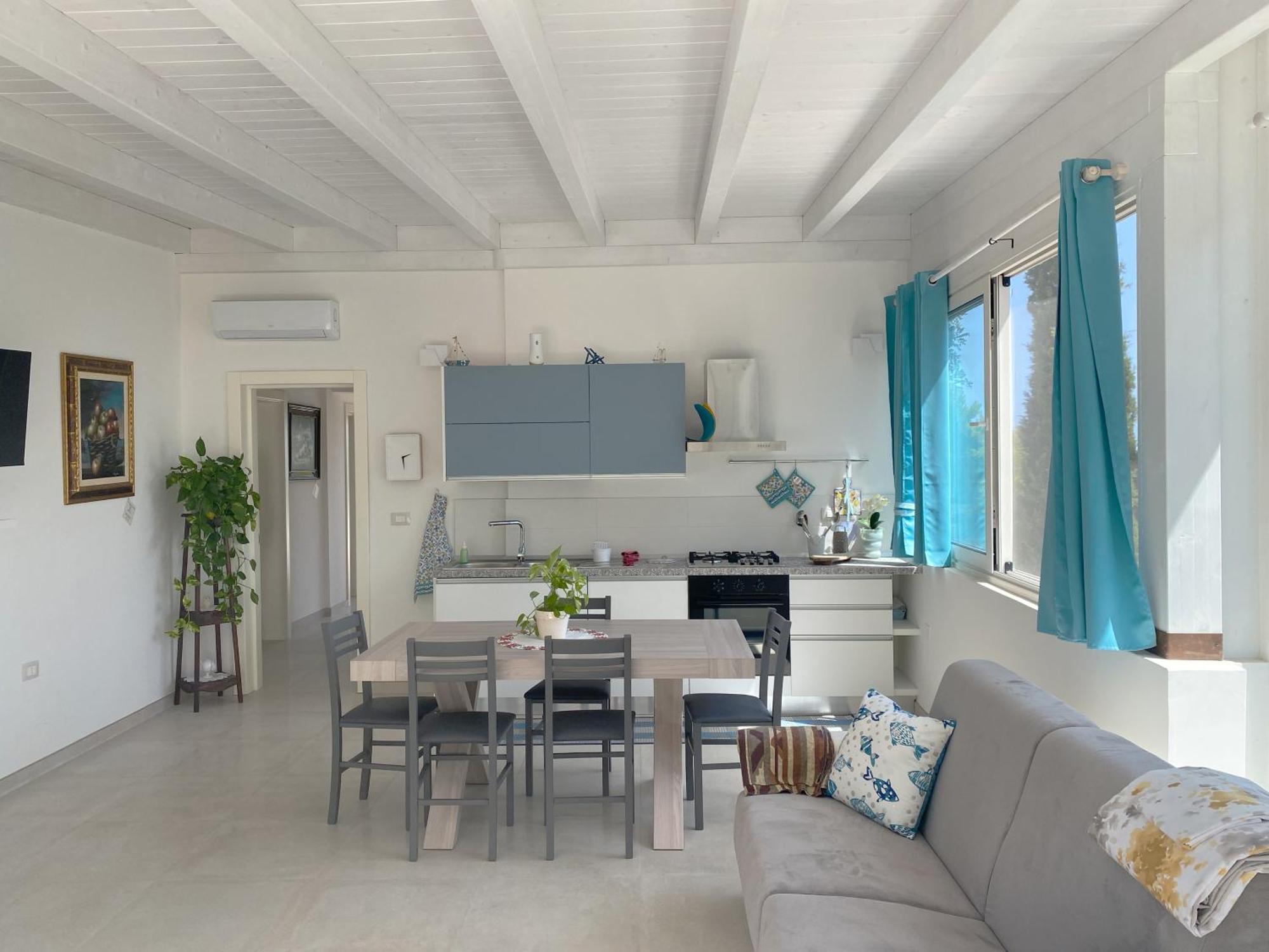 Attico Vista Mare In Villa Antica Torre Pali Bagian luar foto